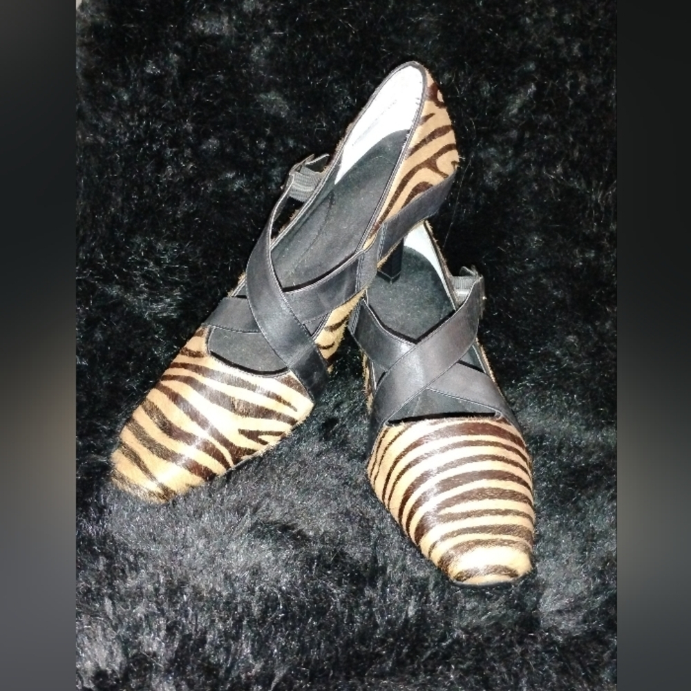 PONY HAIR HEAVY METAL SHOES